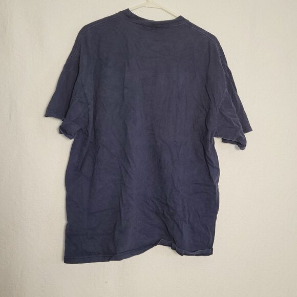590. Short Sleeve T-Shirt Blue Sz XL - Picture 2 of 8